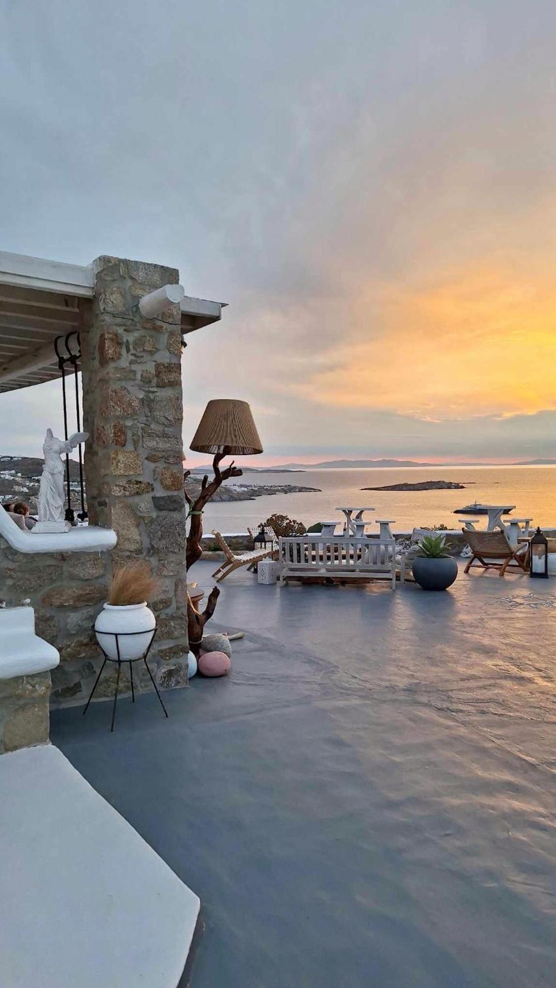 Vougli View Mykonos Hotel Drafaki Buitenkant foto